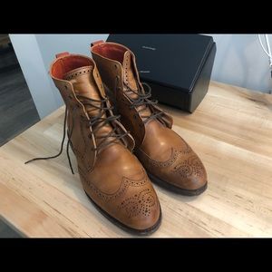 CUSTOM SIZED Allen Edmonds Dalton Boot